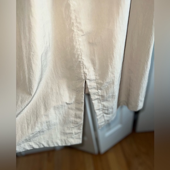 ZARA HOODED PARKA WITH DRAW STRING WAIST - Picture 6 of 7